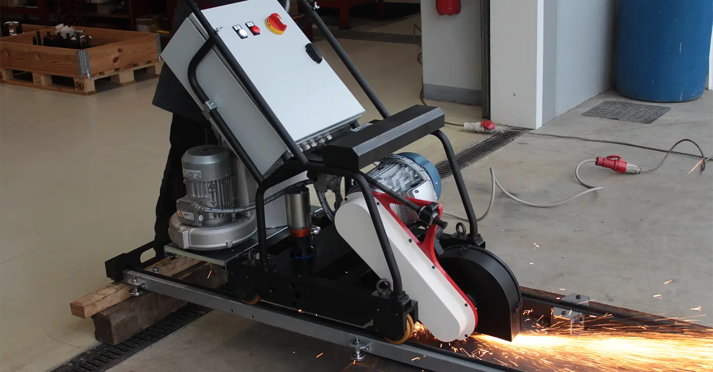 Carpenteria metallica leggera: molatura precisa ed efficiente con la G300 di G.B.C.